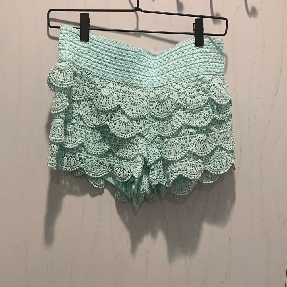 Juniors Rewind Crochet shorts